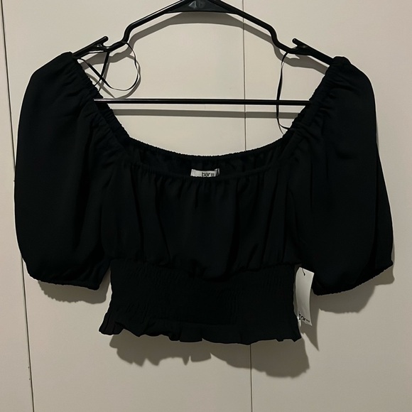Bar III Tops - Bar III black crop top